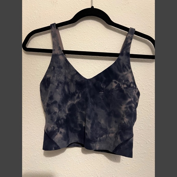 #1614 Lululemon Align Tank Diamond Dye Lunar Rock Naval Blue 8 - Picture 2 of 5